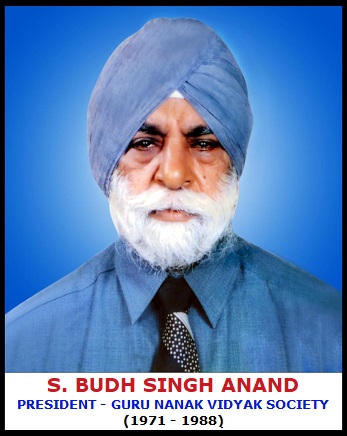 S. BUDH SINGH ANAND